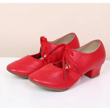The Stardust Encore Practice Oxford – Leather Latin & Jazz Dance Shoe