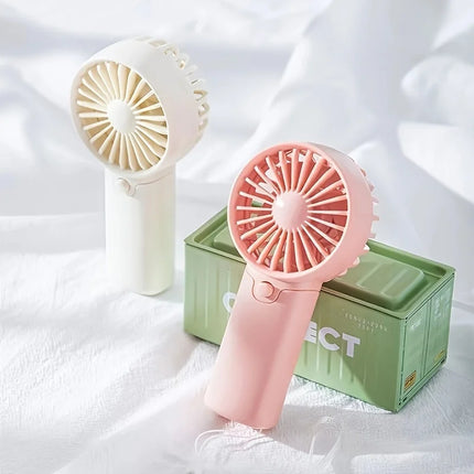 Ultra-Quiet Portable Handheld & Desktop Personal Fan