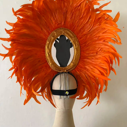 The Stardust Copacabana Feather Crown – Samba Parade Headdress