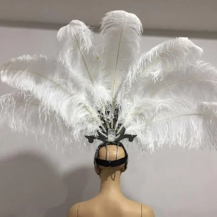 The Stardust Dionysia – Carnival & Samba Feathered Masque Ball Crown