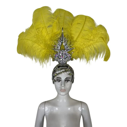 The Stardust Dionysia – Carnival & Samba Feathered Masque Ball Crown