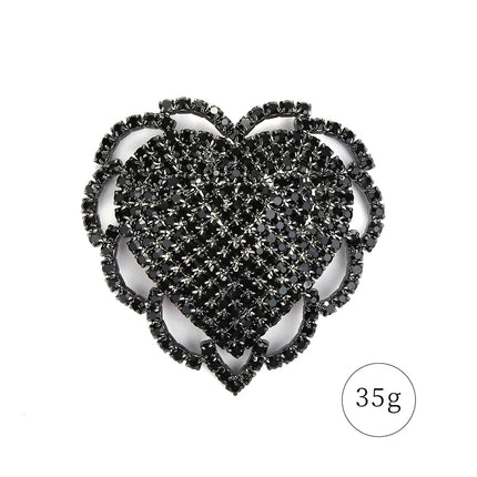 Sparkly Rhinestone Geometric Reusable Nipple Pasties Self-Adhesive Breast Covers