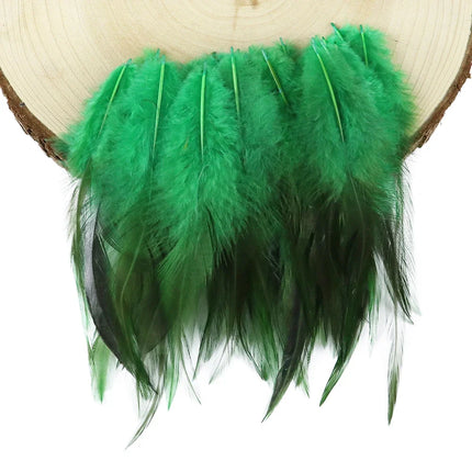 Natural Rooster Craft Feathers Bulk Pack