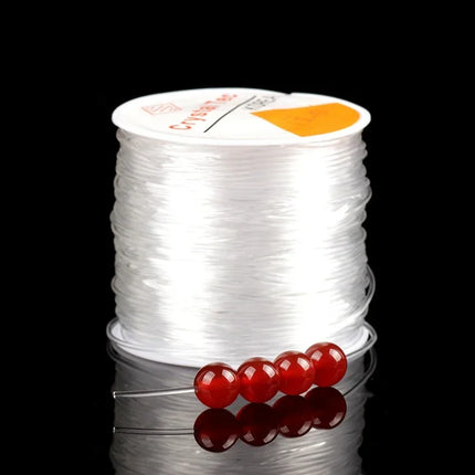Strong Clear Elastic Stretch Jewelry Cord for Beading & Crafting