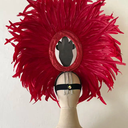The Stardust Copacabana Feather Crown – Samba Parade Headdress
