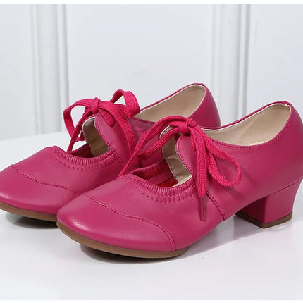 The Stardust Encore Practice Oxford – Leather Latin & Jazz Dance Shoe
