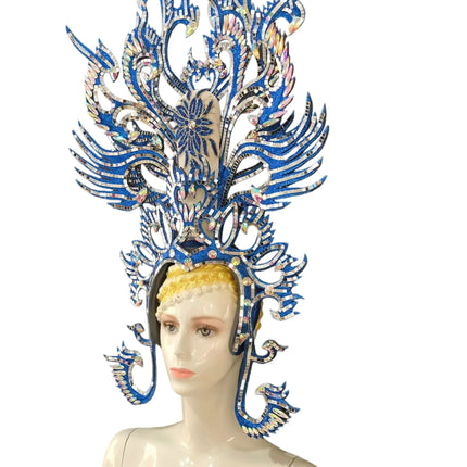 Brazil Rio Spanish Cuba Santiago Havana Venice Dionysia carnival Float Mask dress masque ball costume samba Golden Crown