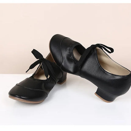 The Stardust Encore Practice Oxford – Leather Latin & Jazz Dance Shoe