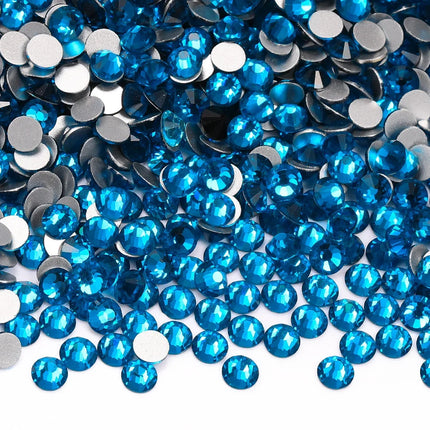 SS3-SS60 Blue Series Non-Hotfix High Quality Glass Flatback Rhinestones