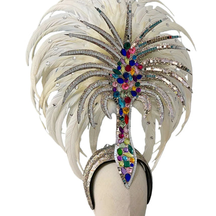 The Stardust Dionysia Masquerade Crown – Carnival & Ball Samba Headdress
