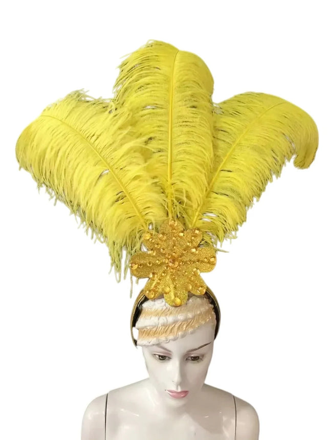 The Stardust Flora Cabaret Crown – Five-Flower Rhinestone Headdress