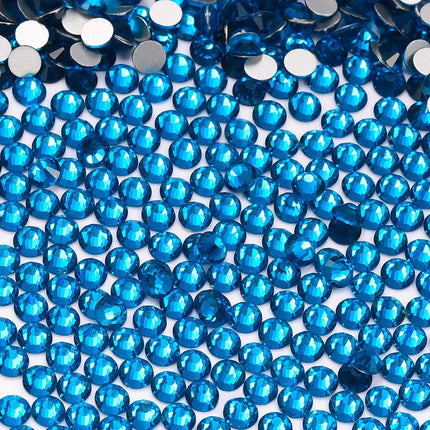 SS3-SS60 Blue Series Non-Hotfix High Quality Glass Flatback Rhinestones