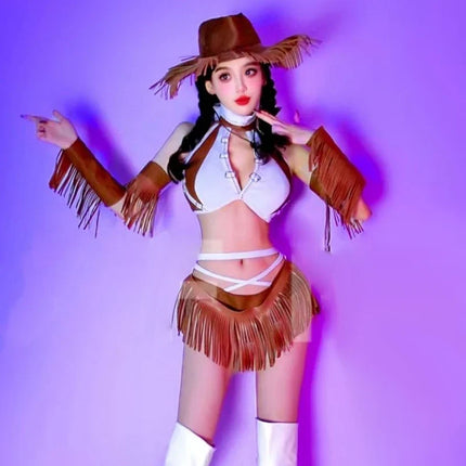 The Stardust Frontier Fringe – Custom Western Performance Suit