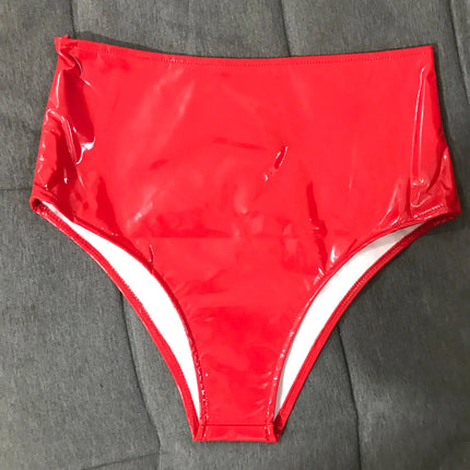 Glossy Metallic Triangle Performance Shorts