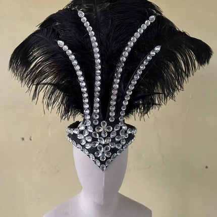The Stardust Dionysia – Classic Feathered Samba Carnival & Masque Crown