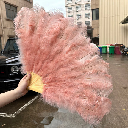 90CM Ostrich Feather Fans