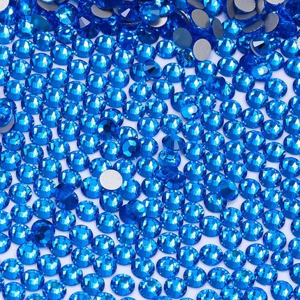SS3-SS60 Blue Series Non-Hotfix High Quality Glass Flatback Rhinestones