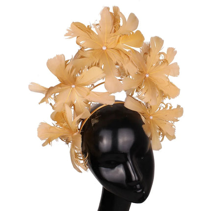 Feather Flower Headdress