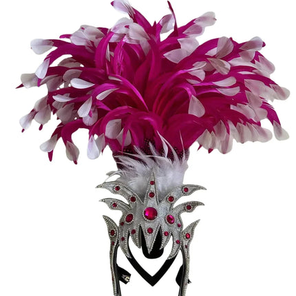 The Stardust Luminary Crown – Pink & Lavender Samba Carnival Headdress