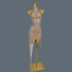 nude dress / One Size