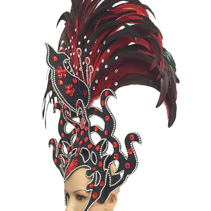 The Stardust Dionysia Masquerade Crown – Carnival & Ball Samba Headdress
