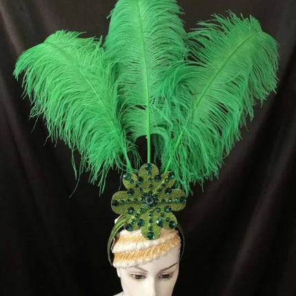 The Stardust Flora Cabaret Crown – Five-Flower Rhinestone Headdress