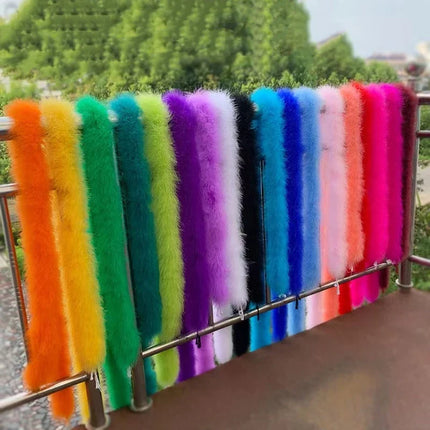Fluffy Marabou Turkey Feather Boa (2 Meters)