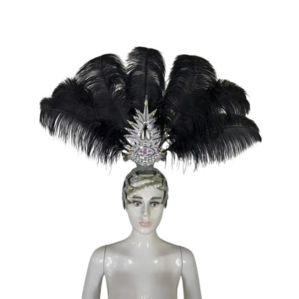 The Stardust Dionysia – Carnival & Samba Feathered Masque Ball Crown