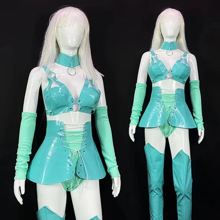 The Stardust Mint Mirage – 5-Piece Gogo Performance Set