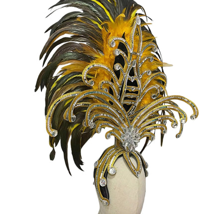The Stardust Luminary Crown – Lavender & Multi-Tone Samba Carnival Headdress