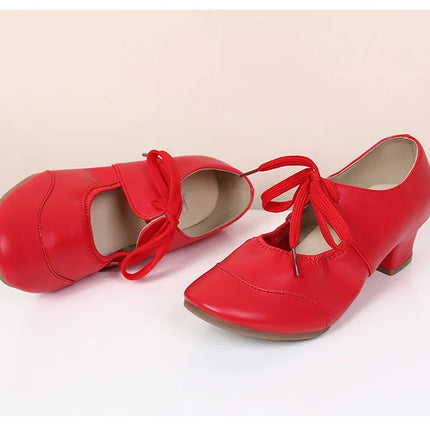 The Stardust Encore Practice Oxford – Leather Latin & Jazz Dance Shoe