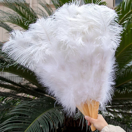 100CM Ostrich Feather Fans