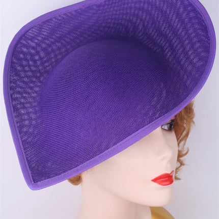 30cm Teardrop Sinamay Fascinator Base DIY Millinery Headpiece Cocktail Hat Mold