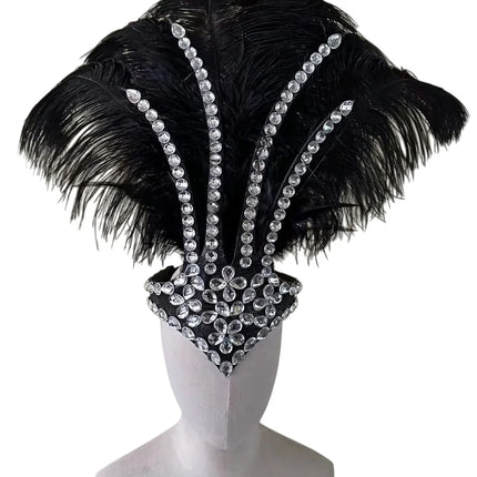The Stardust Dionysia – Classic Feathered Samba Carnival & Masque Crown