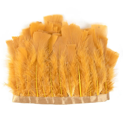 Professional Turkey Feather Fringe Trim 10-15cm