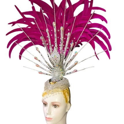 The Stardust Dionysia Masquerade Crown – Carnival & Ball Samba Headdress
