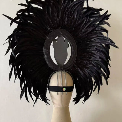 The Stardust Copacabana Feather Crown – Samba Parade Headdress
