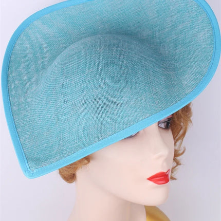30cm Teardrop Sinamay Fascinator Base DIY Millinery Headpiece Cocktail Hat Mold