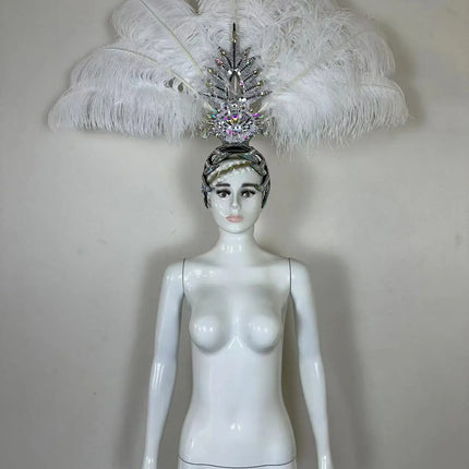 The Stardust Dionysia – Carnival & Samba Feathered Masque Ball Crown