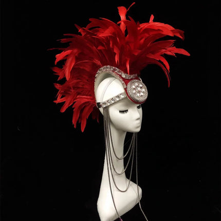 Mohawk Style Feather Headdress
