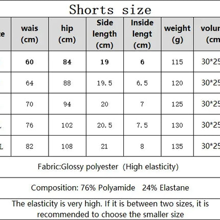Metallic High-Stretch Crop Tank & Shaping Shorts 2-Piece Activewear Set
