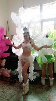 The Stardust Victoria Sovereign – Deluxe Angel Feather Wing & Headdress Stage Costume Set