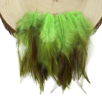 Natural Rooster Craft Feathers Bulk Pack