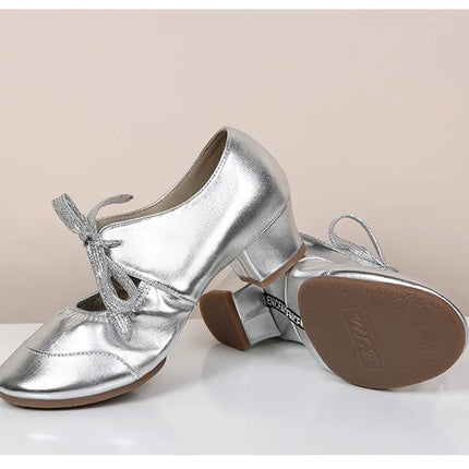 The Stardust Encore Practice Oxford – Leather Latin & Jazz Dance Shoe