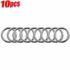 silver-10pcs / 33mm