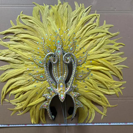 The Stardust Copacabana Feather Crown – Samba Parade Headdress