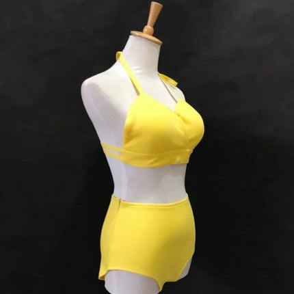 Female Jazz Dance Team Costume Black Yellow Bikini Tailcoat 3 Pieces Set Women Singer Nightclub Sexy Stage Wear Cosplay Outfits