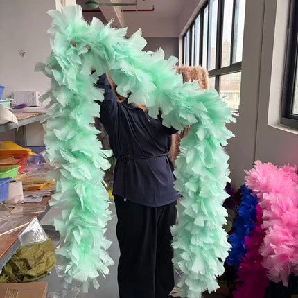 Fluffy Turkey Feather Performance Boa (2 Meters)