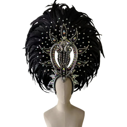 The Stardust Copacabana Feather Crown – Samba Parade Headdress