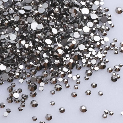 1440PCS SS3-SS20 Mix Size Non-Hotfix Glass FlatBack Rhinestones